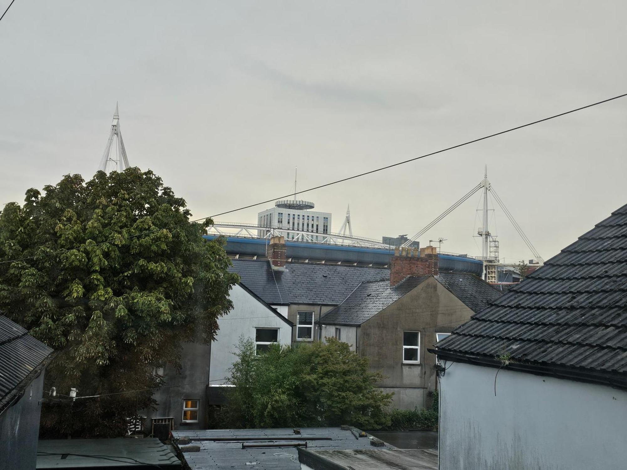 Millennium Stadium Window View! Cardiff Luaran gambar